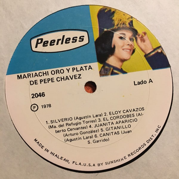 Mariachi Oro Y Plata – Mexico Y Su Musica Vol. 4 – Recycled Records Lp