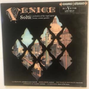 Orchestra Of The Royal Opera House, Covent Garden, Georg Solti - Venice