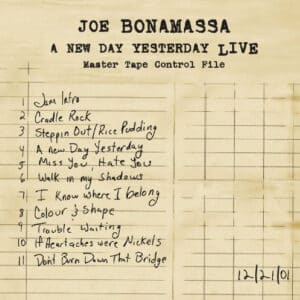 Joe Bonamassa - A New Day Yesterday Live