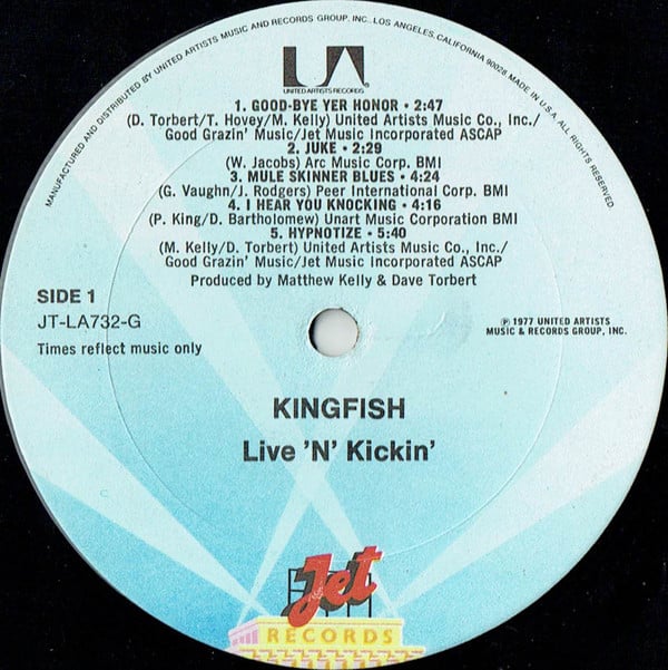 Kingfish - Live 'N' Kickin' | Buy Online at Recycled Records Lp