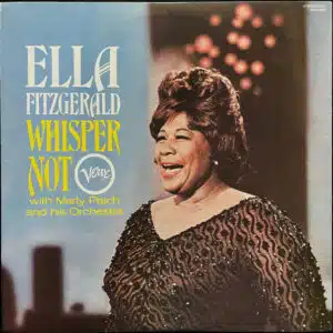 Ella Fitzgerald With Marty Paich And His Orchestra* - Whisper Not