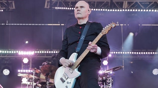 Billy Corgan Melissa Auf der Maur Reunion Takes Place Onstage in Montreal Billy Corgan performing live onstage with The Machines of God in 2025