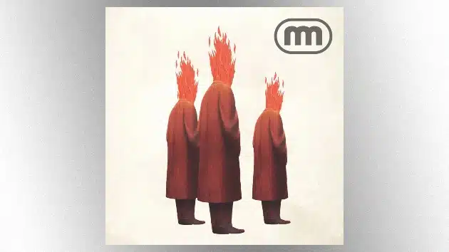 Wolfgang Van Halen’s Mammoth Tops Rock Charts with “The End” Cover art for Wolfgang Van Halen Mammoth’s 2025 album “The End,” featuring three figures in red coats with flames instead of heads, set against a neutral background with the Mammoth logo.