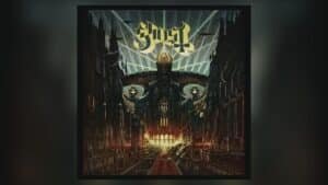 Ghost Meliora vinyl reissue album cover artwork