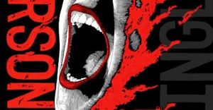 Arson Charge Debut Album A Dying Light cover artwork featuring bold red and black design with screaming face