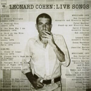 Leonard Cohen - Live Songs-0