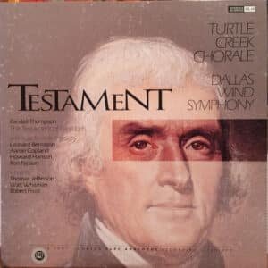 Turtle Creek Chorale, Tim Seelig, Dallas Wind Symphony - Testament - American Music For Male Chorus And Band-0