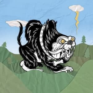 Giant Gorilla Dog Thing - Horse-0