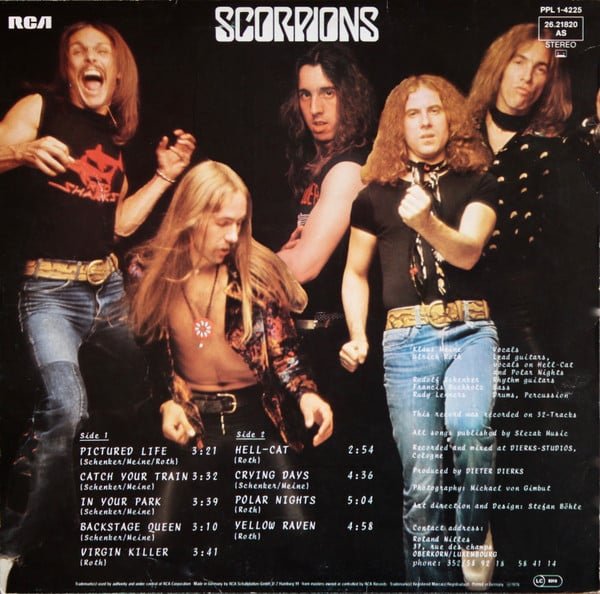 Scorpions - Virgin Killer | Buy Online at Recycled Records LP
