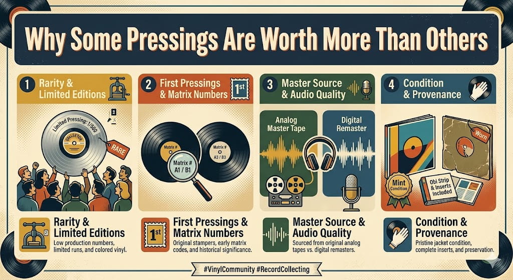 Identify First Pressings: Vinyl Collector's Guide Why Some Pressings Are Worth More Than Others