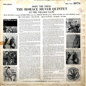 The Horace Silver Quintet-1