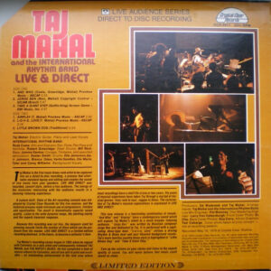 Taj Mahal And The International Rhythm Band-1