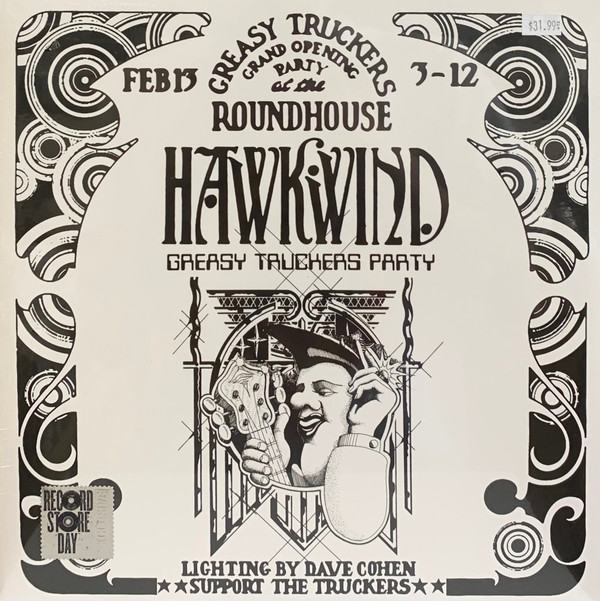 Greasy Truckers Party-0 Hawkwind-0