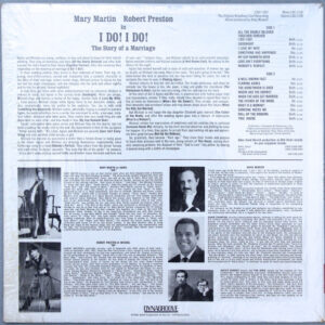 Harvey Schmidt Lyrics By Tom Jones (5) Featuring Mary Martin, Robert Preston (3) Presented By David Merrick (2)-1