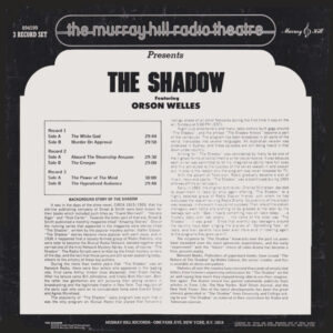 The Shadow Radio Program Featuring Orson Welles-1