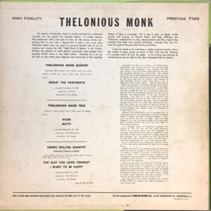 Thelonious Monk / Sonny Rollins-1